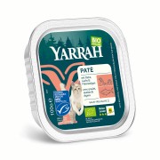 Bio Pate mit Lachs 100g Katze Nassfutter Yarrah