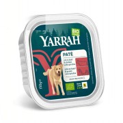 Bio Pastete Getreidefrei mit Rind 150g Hund Nassfutter Yarrah